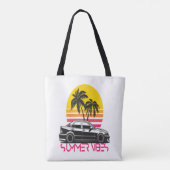 Tote Bag Vibes d'été (Dos)
