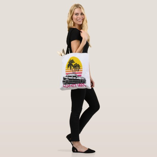 Tote Bag Vibes d'été (Sur le modèle)