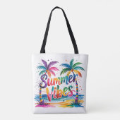 Tote Bag Vibes d'été (Dos)