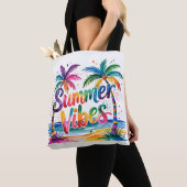 Tote Bag Vibes d'été (De près)