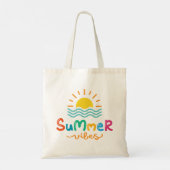 Tote Bag Vibes d'été Soleil et mer Femmes (Dos)