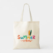 Tote Bag Vibes d'été surfant femmes (Dos)