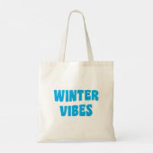 Tote Bag Vibes d'hiver (Dos)