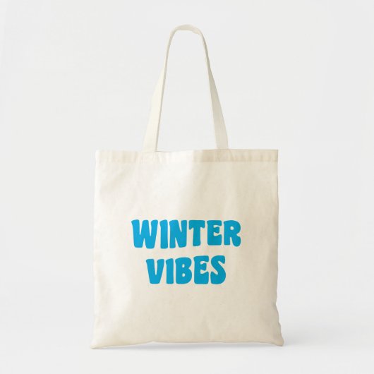 Tote Bag Vibes d'hiver (Devant)