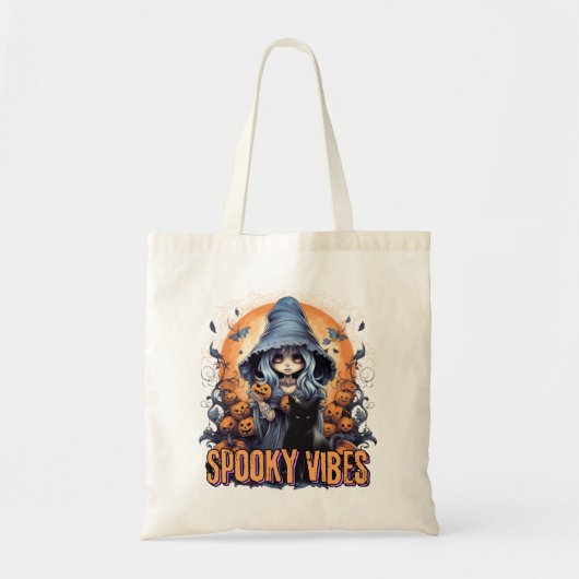 Tote Bag Vibes éffrayantes 03 (Devant)
