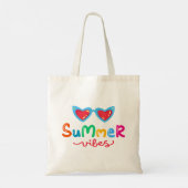 Tote Bag Vibes et lunettes de soleil (Dos)