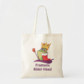 Tote Bag Vibes Frogtastic ! (Devant)