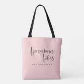 Tote Bag Vibes lune de miel (Dos)