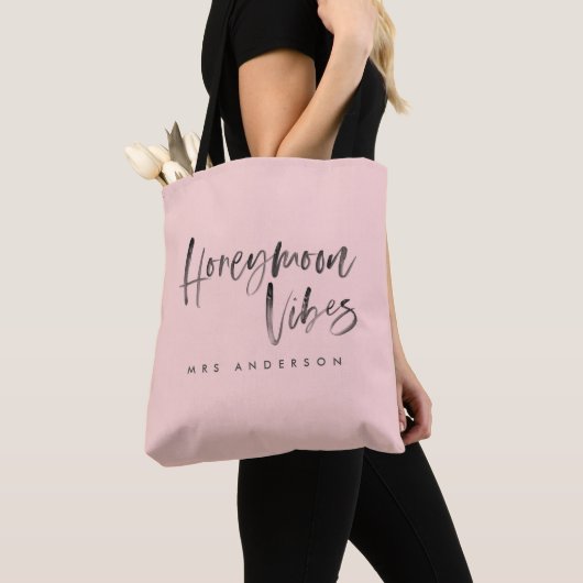 Tote Bag Vibes lune de miel (De près)