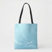Tote Bag Vibes marines Abstraites (Devant)