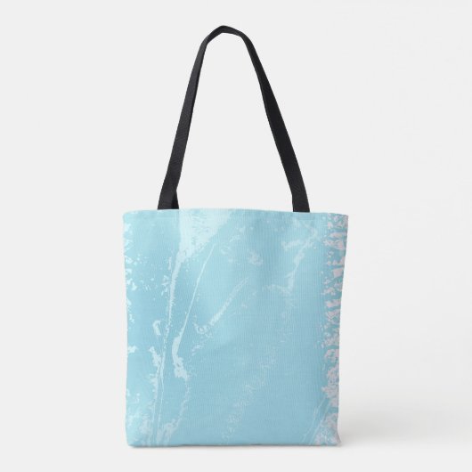 Tote Bag Vibes marines Abstraites (Dos)