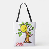 Tote Bag Vibes positives "Smile Tree" (Dos)