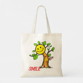 Tote Bag Vibes positives "Smile Tree" (Dos)