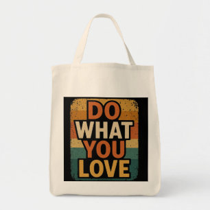 Tote Bag Vibes Rétro - Faites ce que vous aimez