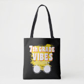 Tote Bag Vibes Shirt First Day Kid (Devant)