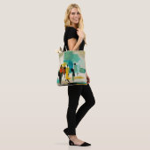 Tote Bag Vibrance de midi – Figures abstraites (Sur le modèle)