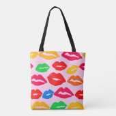 Tote Bag Vibrant baisé par les couleurs Motif (Dos)
