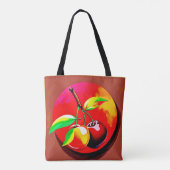 Tote Bag Vibrant Cherry Duo (Dos)