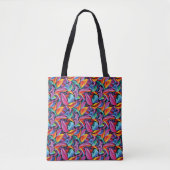 Tote Bag Vibrant Pattern (Devant)