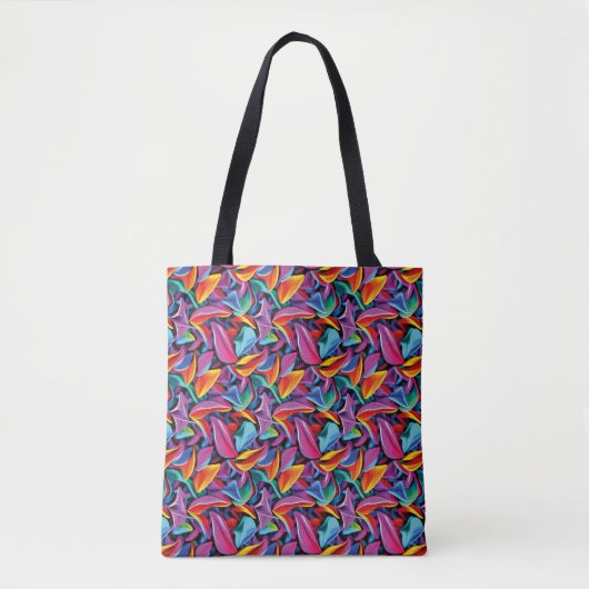 Tote Bag Vibrant Pattern (Devant)