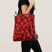 Tote Bag Vibrant Red Chili Pepper Harvest (De près)