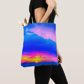 Tote Bag Vibration au coucher du soleil (De près)