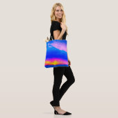 Tote Bag Vibration au coucher du soleil (Sur le modèle)