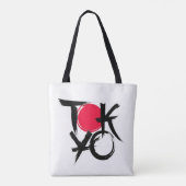Tote Bag Vibrations de Tokyo (Dos)
