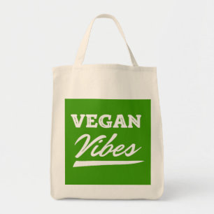 Tote Bag Vibrations Végétaliennes Végétariennes