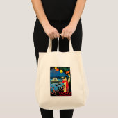 Tote Bag Vichy Comite Des Fetes ~ France Travel Art (Devant (produit))