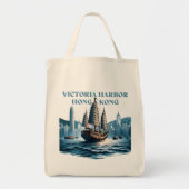 Tote Bag Victoria Harbor Hong Kong China (Devant)
