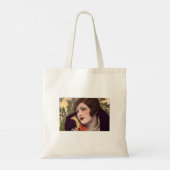 Tote Bag Victorian beauty in purple coat (Dos)