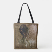 Tote Bag Victorian Ghost Lady in Waiting (Dos)