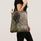 Tote Bag Victorian Ghost Lady in Waiting (De près)