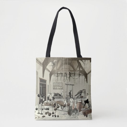 Tote Bag Victorian Gym (Devant)