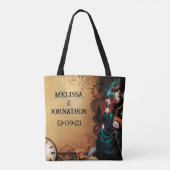 Tote Bag Victorian Steampunk Elegance Mariage (Dos)