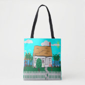 Tote Bag Vie À La Plage (Devant)