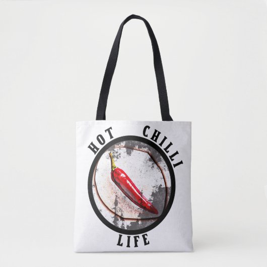 Tote Bag Vie chili chaude (Devant)