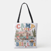 Tote Bag Vie de camping (Dos)