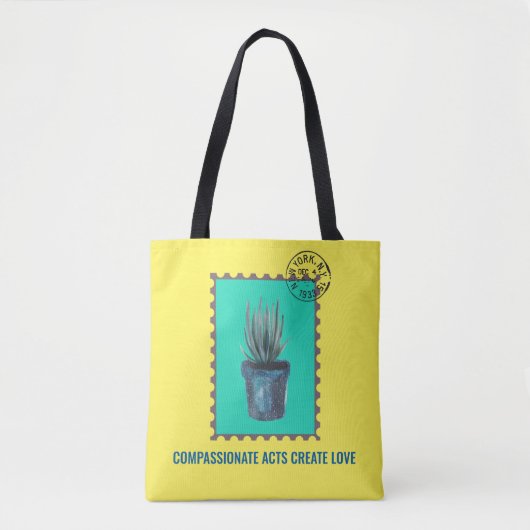 TOTE BAG VIE DE COMPASSION (Devant)