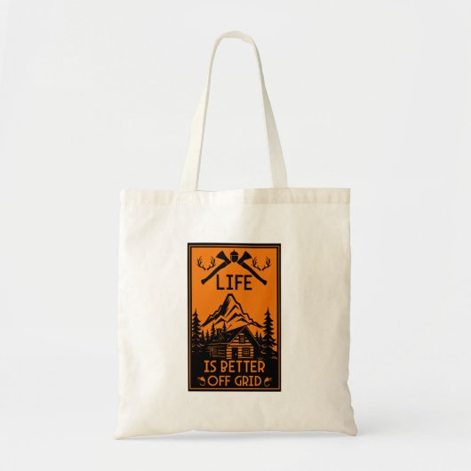 TOTE BAG VIE HORS GRILLE (Devant)