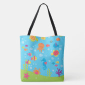 Tote Bag Vie marine (Dos)