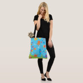 Tote Bag Vie marine (Sur le modèle)