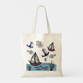 Tote Bag Vie marine (Dos)