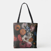 Tote Bag Vie morte avec Bouquet de fleurs | Johan Johnsen (Dos)