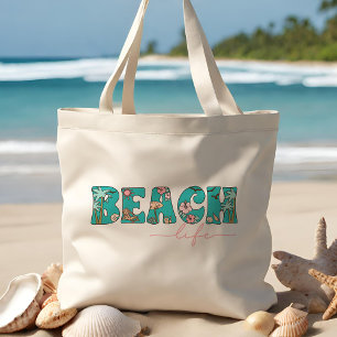 Tote Bag Vie sur la plage de Retro