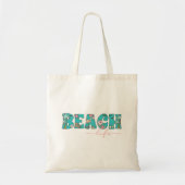 Tote Bag Vie sur la plage de Retro (Devant)