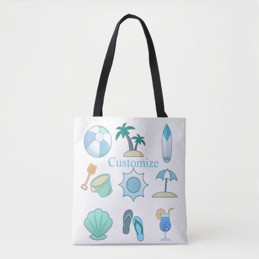 Tote Bag Vie sur la plage Thunder_Cove (Devant)