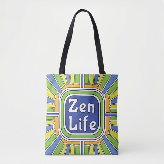 Tote Bag Vie Zen pour moi (Devant)