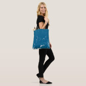 Tote Bag Vieille texture murale peinte comme grunge backgro (Sur le modèle)